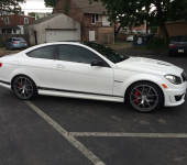 Mercedes Benz C63 AMG - Car Glass Tint Montgomery PA