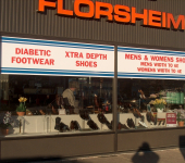 Florsheim Shoes - Sterling Films Installation Montgomery PA